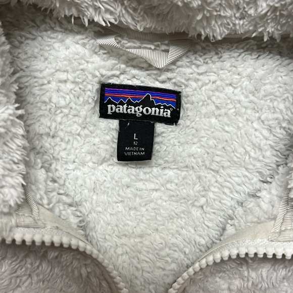 Girls Patagonia Los Gatos fleece 1/4 zip pullover - Picture 3 of 5